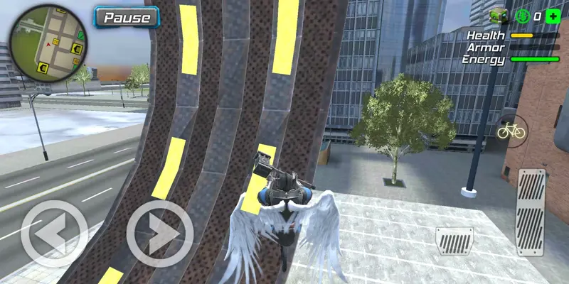 Crime Angel Superhero - Vegas Air Strike android App screenshot 7